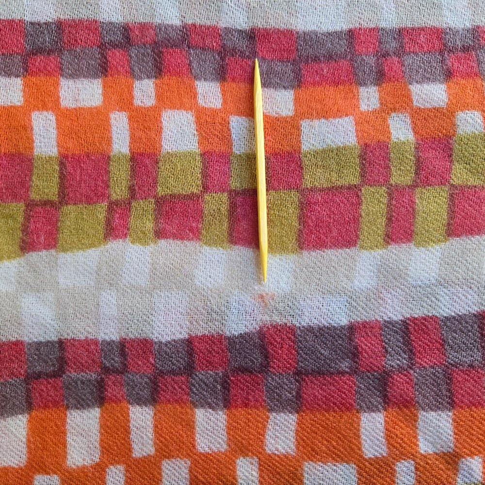 100% Wool Scarf Shawl Scandanavian Design Khadi and Co Denmark - Picture 3 of 12